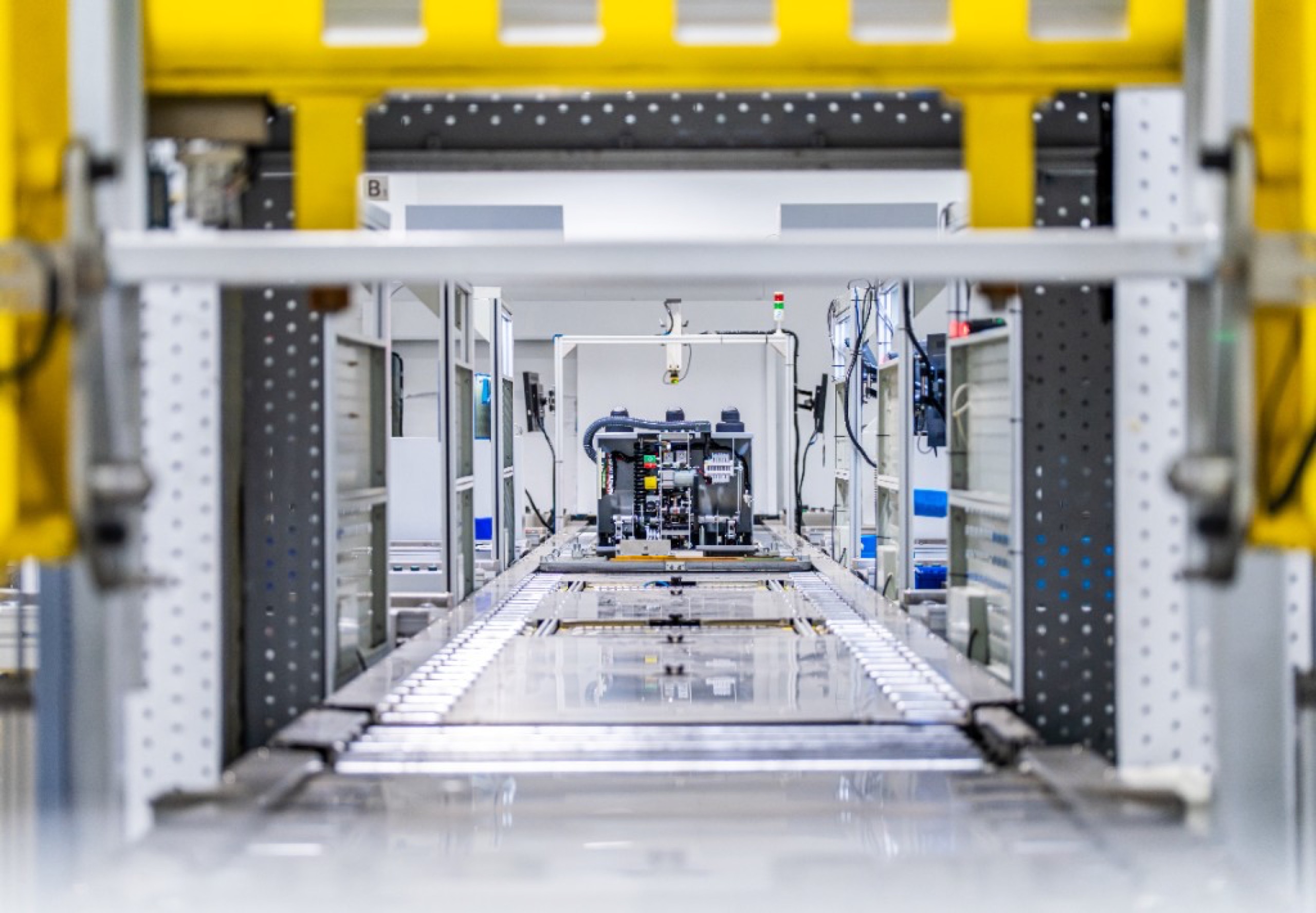 Automated manufacturing line in GEIS production context
