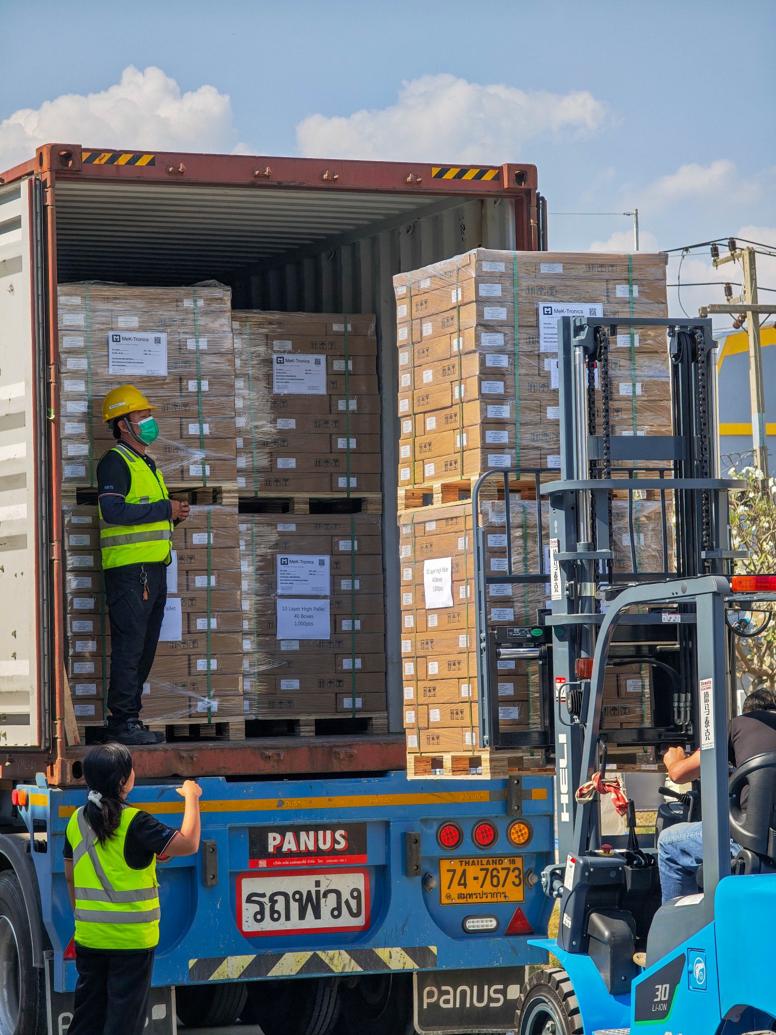 GEIS Thailand Celebrates First Anniversary with First Shipment of UL 489-Certified MCBs to North America