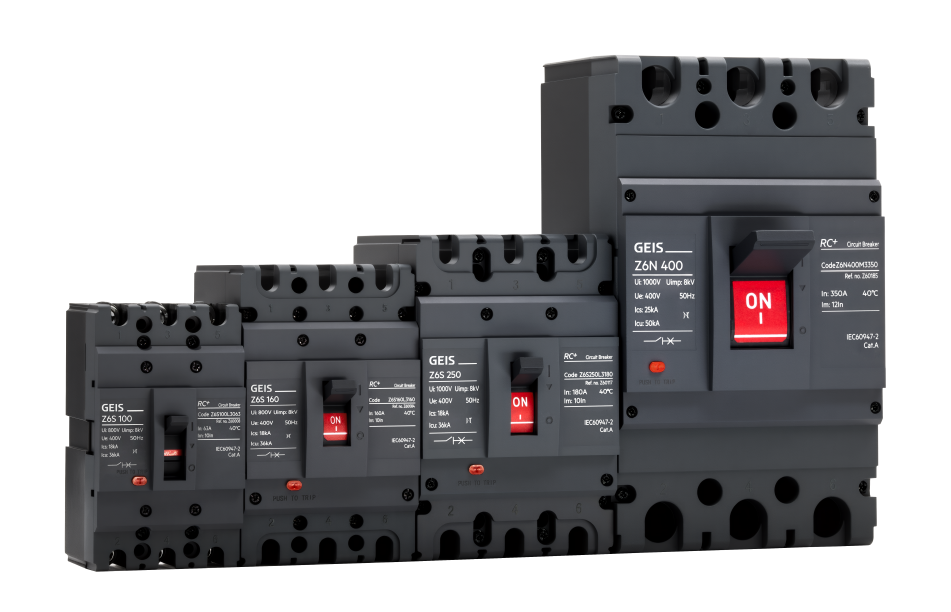 RC+ Z6 Molded Case Circuit Breaker